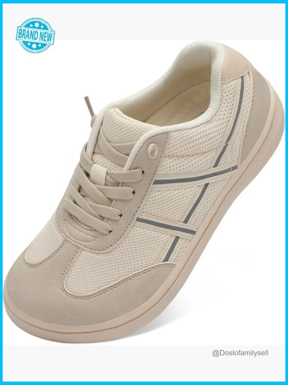 Barefoot Slip-On Sneakers Wide Toe Box Zero Drop Casual Walking Shoes Breathable